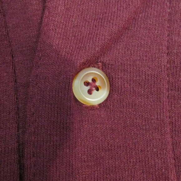 HANES UNISEX MEN'S SIZE SMALL (34 - 36) BURGUNDY POLO / GOLF SHIRT WOMEN'S NWT - Picture 7 of 10